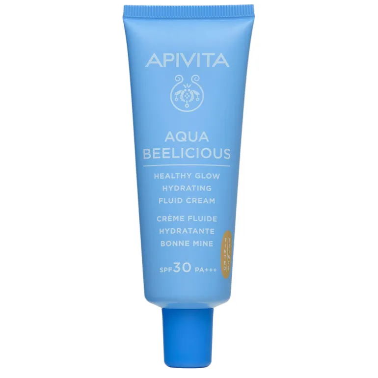 Aqua Beelicious Crema Fluida Iluminadora Hidratante Spf 30 con Color