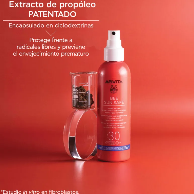 Bee Sun Safe Hydra Fresh Spray para Rostro y Cuerpo SPF 30