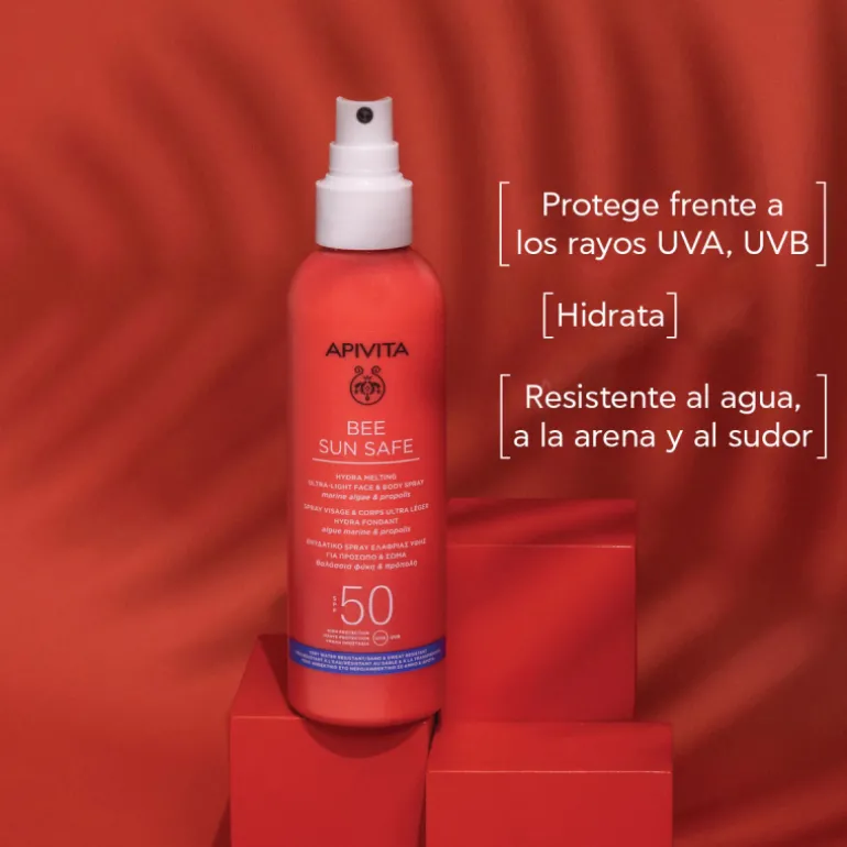 Bee Sun Safe Hydra Fresh Spray para Rostro y Cuerpo SPF 50