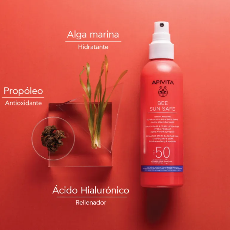 Bee Sun Safe Hydra Fresh Spray para Rostro y Cuerpo SPF 50