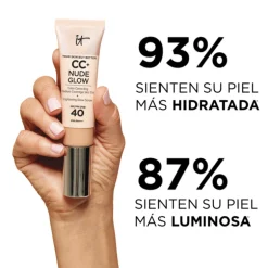 CC+ NUDE GLOW BASE DE MAQUILLAJE CON SPF 40+
