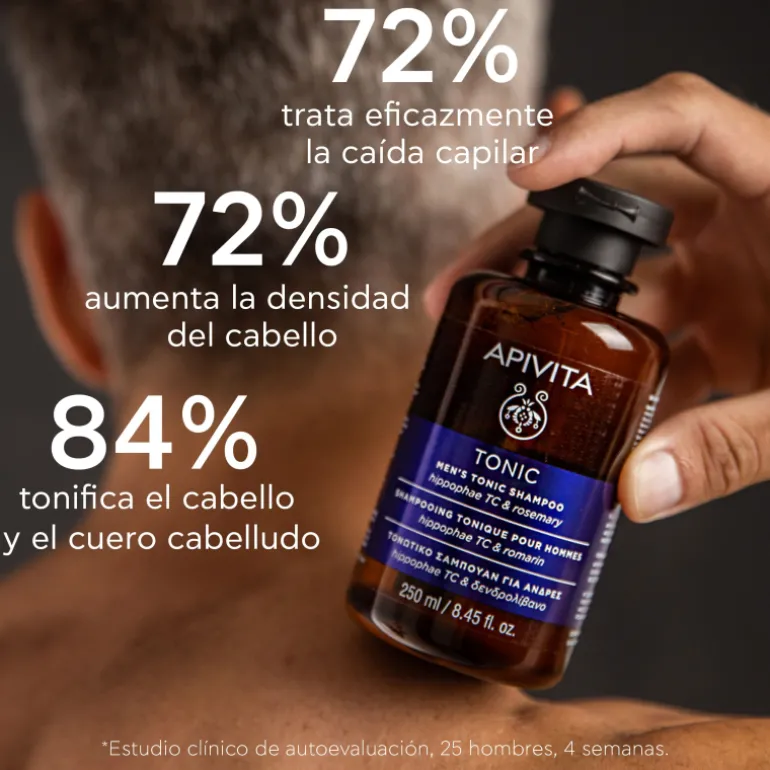 Champú Tonificante para Hombre para la Caída del Cabello