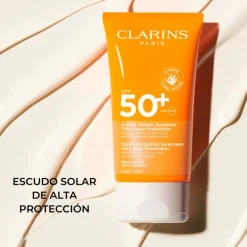 Crema Solar Antiedad Alta Protección SPF 50+ para el Cuerpo