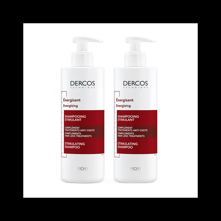 DERCOS DUPLO CHAMPÚ ESTIMULANTE 400ML X 2