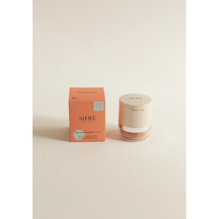 DUAL PEACH GLOW -BLUSH & HIGHIGTHER