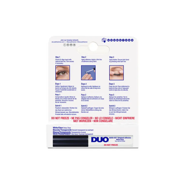 Duo Quick Set Adhesive Clear