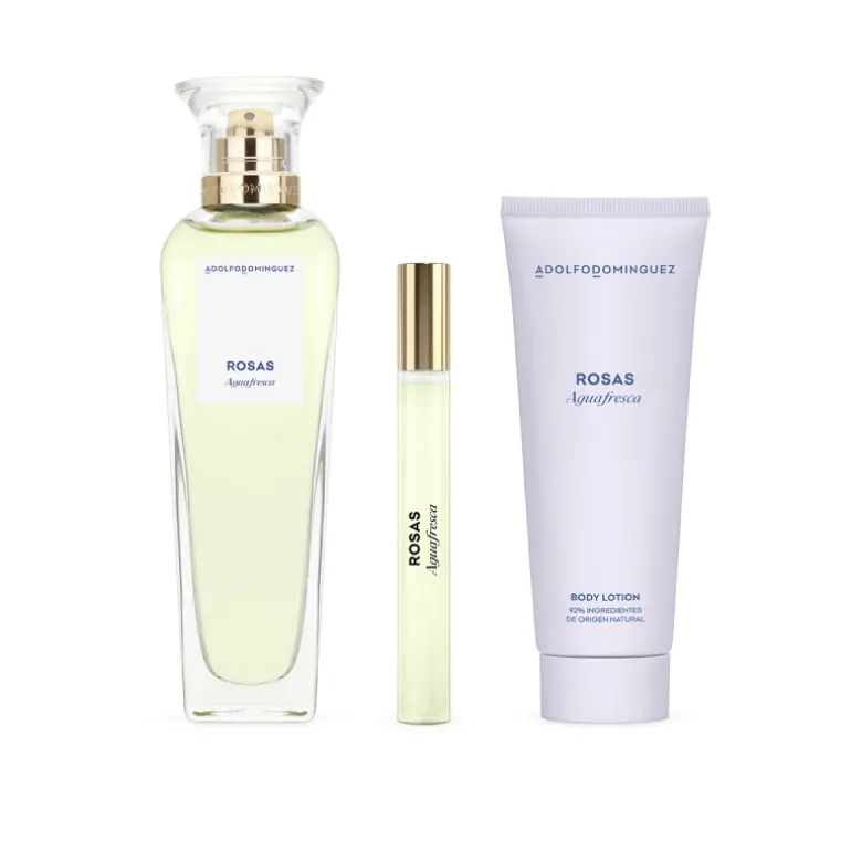 EL SET AGUA FRESCA DE ROSAS DE ADOLFO DOMÍNGUEZ