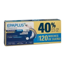 EPAPLUS SLEEPCARE MELATONINA RETARD 40% DESCUENTO EN LA 2ª UNIDAD