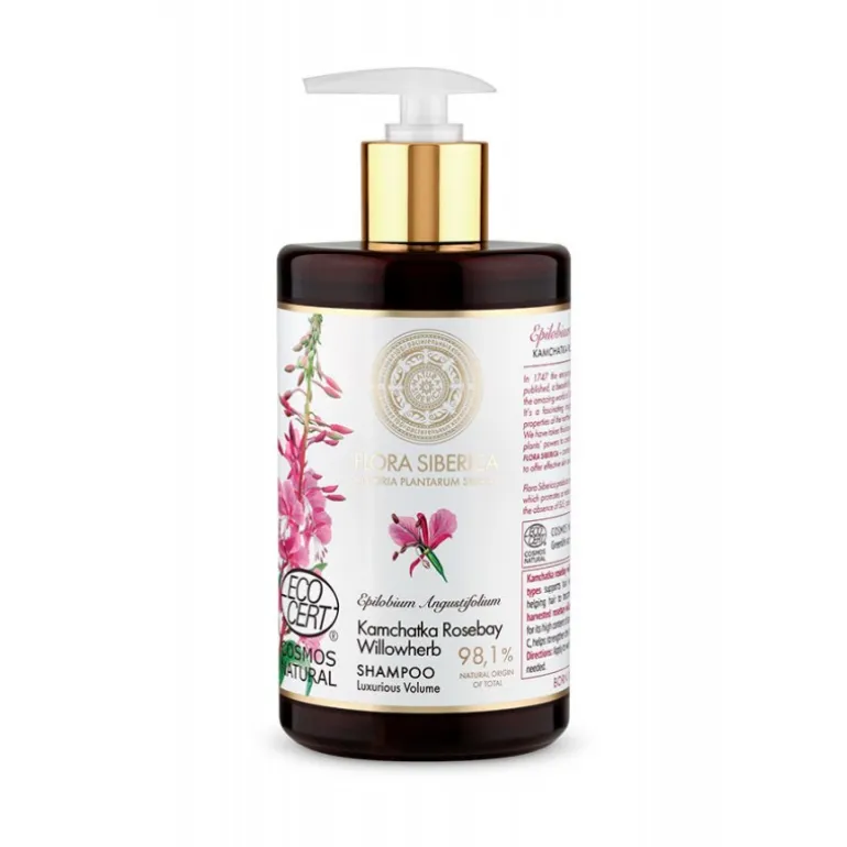 FLORA KAMCHATKA ROSEBAY WILLOWHERB SHAMPOO 480ML