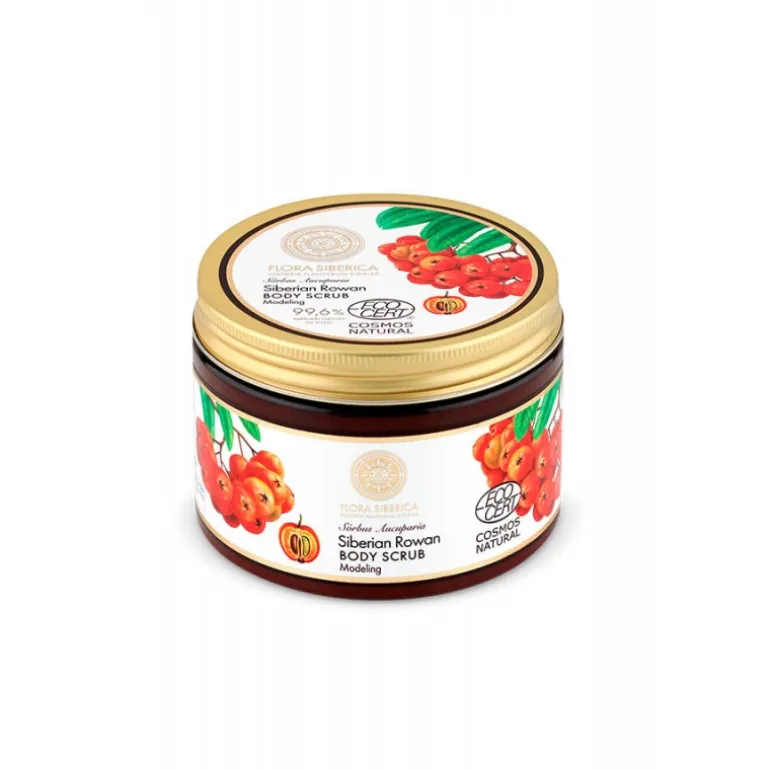 FLORA SIBERIAN ROWAN MODELING BODY SCRUB 500ML