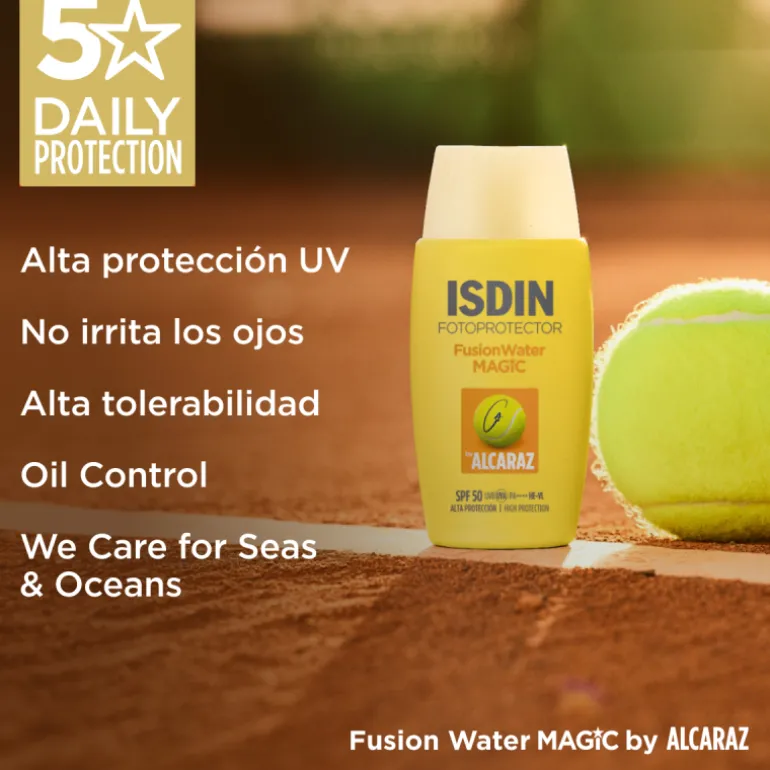 FOTOPROTECTOR FUSION WATER MAGIC BY ALCARAZ SPF50