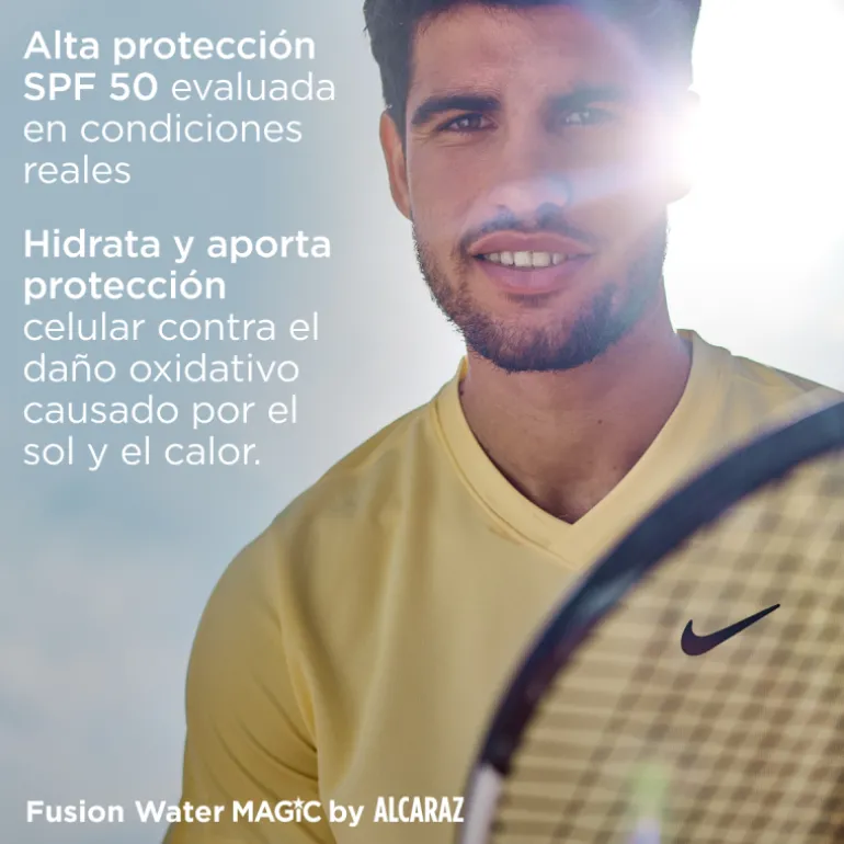 FOTOPROTECTOR FUSION WATER MAGIC BY ALCARAZ SPF50