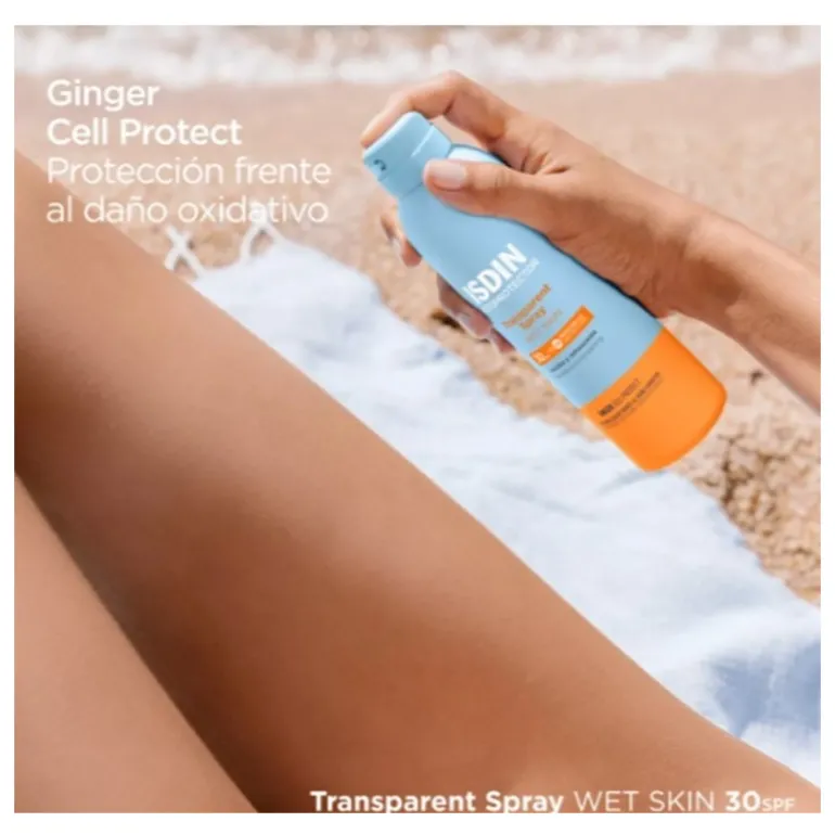 FOTOPROTECTOR TRASNSPARENT SPRAY WET SKIN SPF30