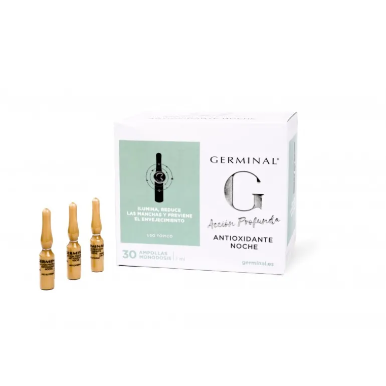 GERMINAL ACCIÓN PROFUNDA ANTIOXIDANTE NOCHE 30 AMPOLLAS
