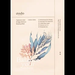 HYALURONIC ACID & ALGAE MOISTURE BOOSTING MASK 25 ML