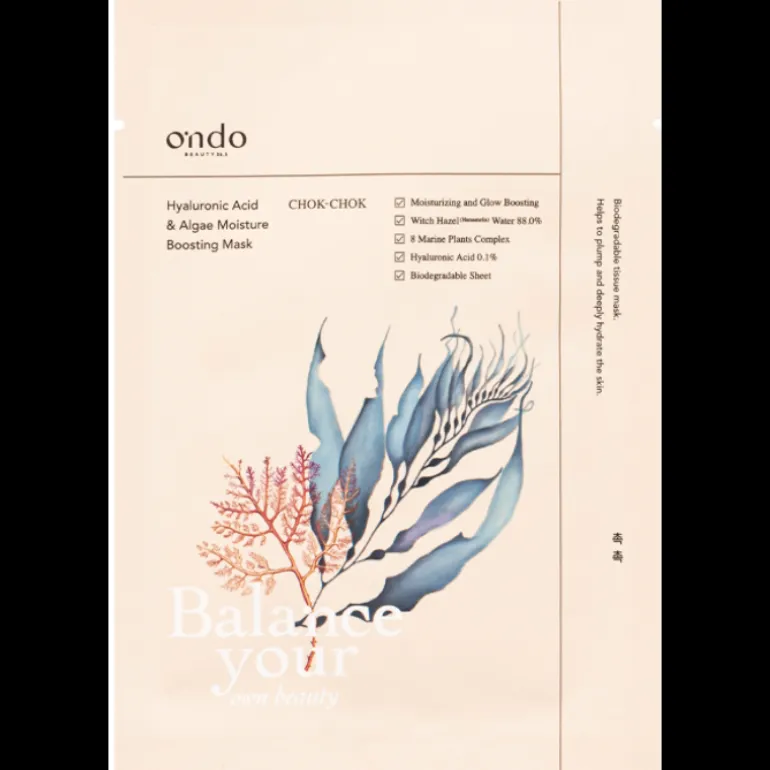 HYALURONIC ACID & ALGAE MOISTURE BOOSTING MASK 25 ML