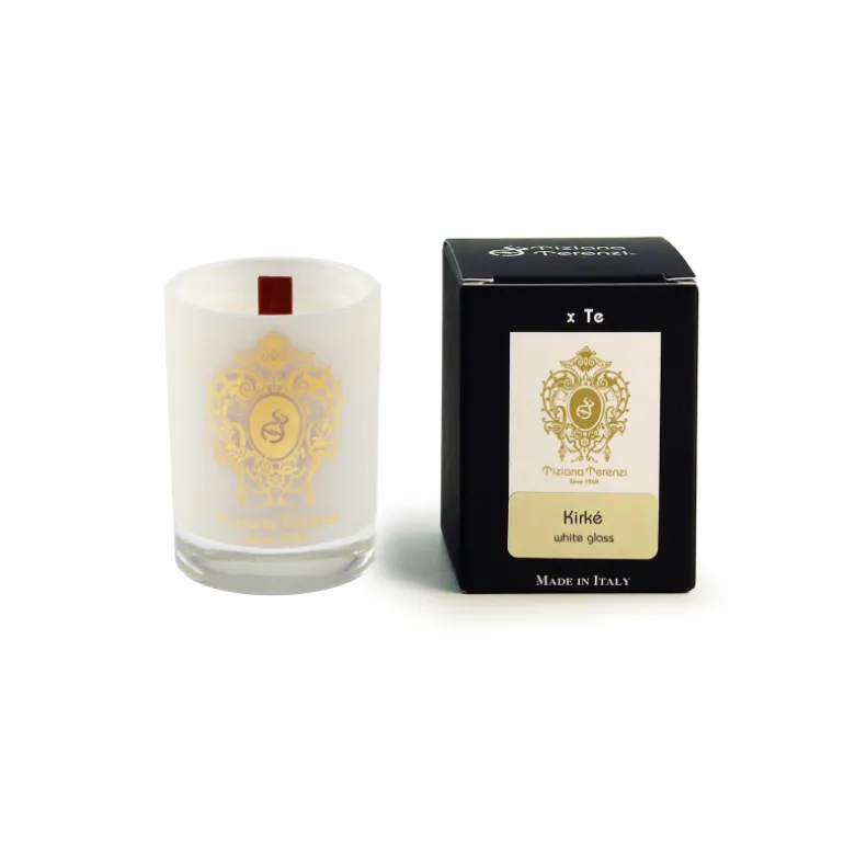 Kirke White Glass Candles