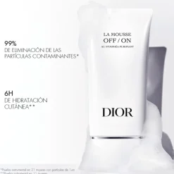 LA MOUSSE OFF/ON Espuma limpiadora anticontaminación con nenúfar blanco francés purificante