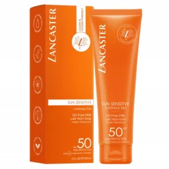 LANCASTER SUN SENSITIVE OIL-FREE MILK SPF50 150 ML