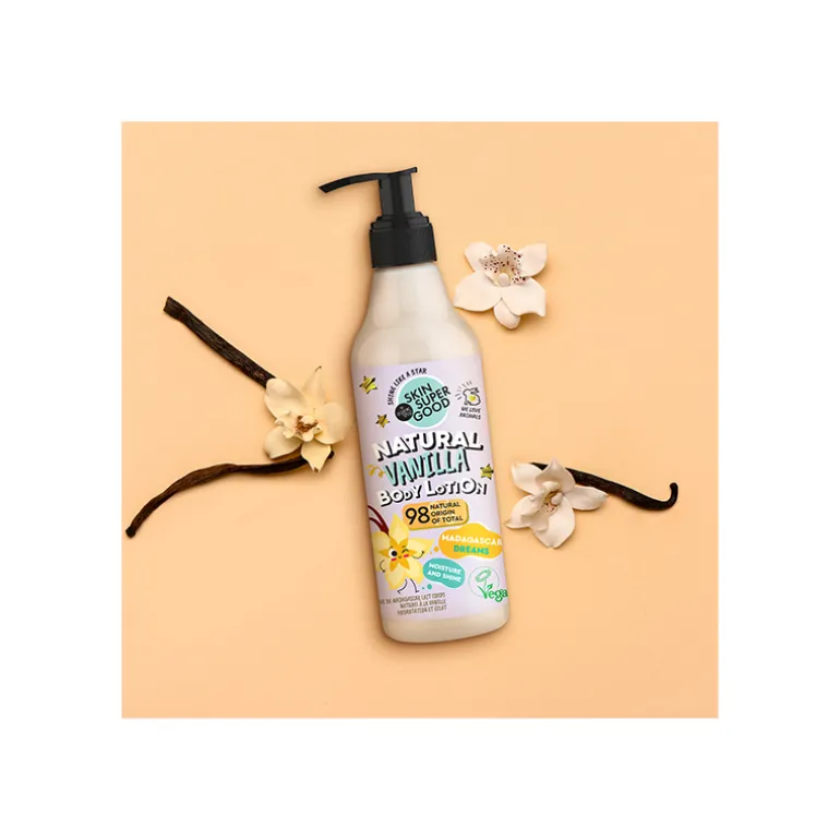 Loción Corporal Natural de Vainilla Madagascar Dreams