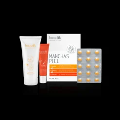 MANCHA PIEL 30 DÍAS 30 COMPRIMIDOS + 60ML CREMA DÍA + 15ML GEL NOCHE
