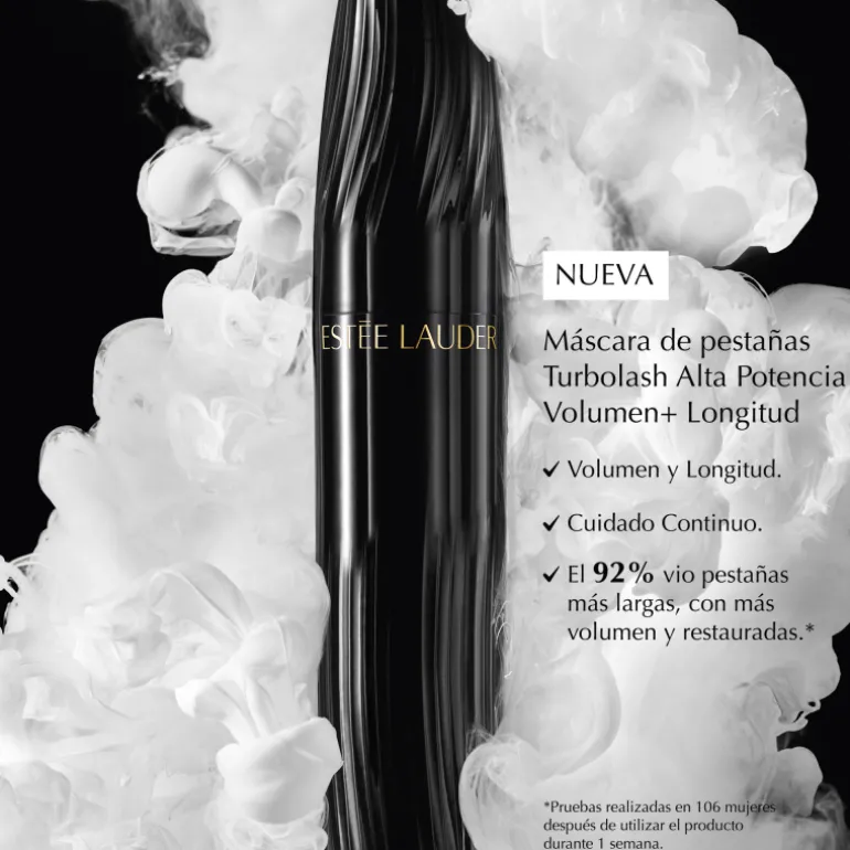 MÁSCARA DE PESTAÑAS TURBO LASH ALTA POTENCIA VOLUMEN + LONGITUD