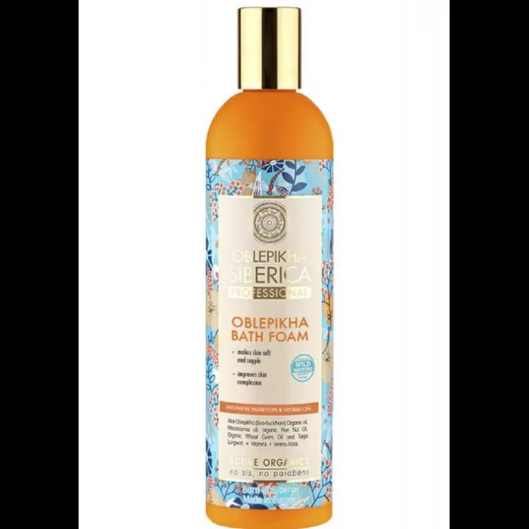 OBLEPIKHA BATH FOAM INTENSIVE NUTRITION AND HYDRATION 550ML
