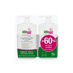 PACK DUPLO EMULSIÓN 750ML 2ª UNIDAD 60% DESCUENTO
