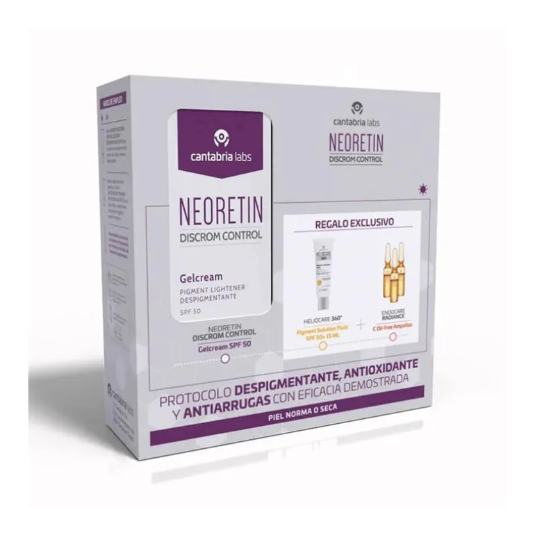 PACK NEORETIN DISCROM CONTROL GEL CREMA + REGALOS