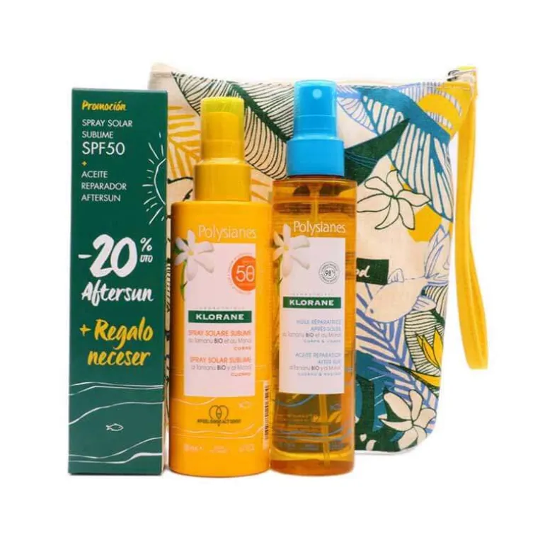 PACK SPRAY SOLAR SUBLIME SPF 50 + ACEITE REPARADOR AFTERSUN
