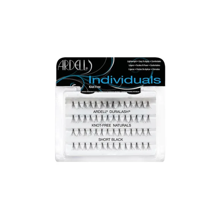Pestañas Postizas Inviduales Pack Negras Cortas