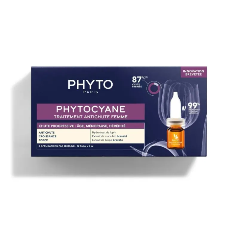 PHYTOCYANE TRATAMIENTO ANTICAÍDA MUJER PROGRESSIVE 12X5ML