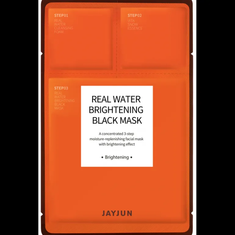 REAL WATER BRIGHTENING BLACK MASK