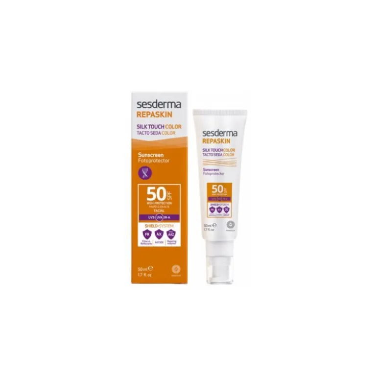 REPASKIN TACTO SEDA COLOR SPF50 50ML