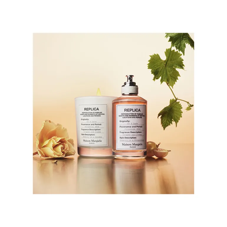 REPLICA ON A DATE CANDLE