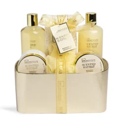 Scented Bath Gold Basket