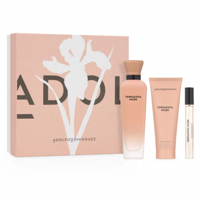 SET ADOLFO DOMINGUEZ TERRACOTA EDP VAPORIZADOR 120ML