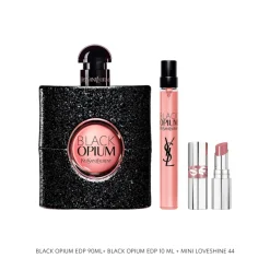 Set Black Opium Eau de Parfum & Barra de Labios Loveshine Mini