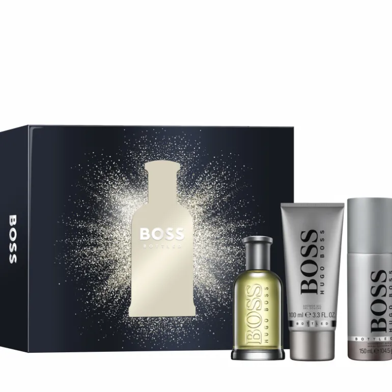 SET BOSS BOTTLED EAU DE TOILETTE