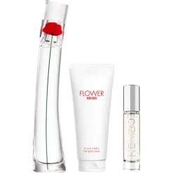 Set Flower By Kenzo Eau de Parfum & Travel Spray & Body Milk