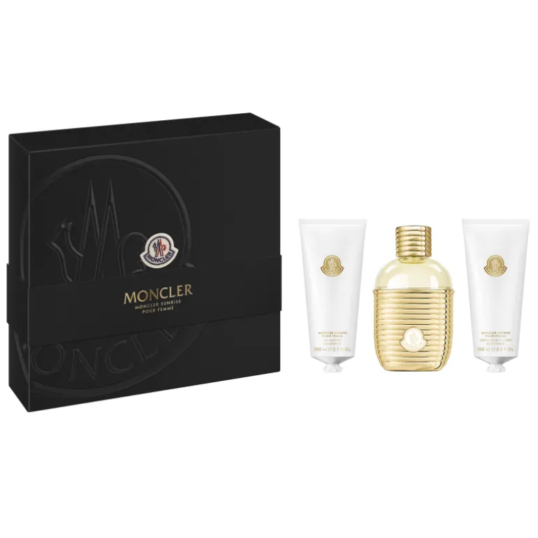 Set Moncler Pour Femme Eau de Parfum con Shower Gel y Body Cream
