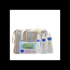 Set Mustela Bolso Little Moments Rayas
