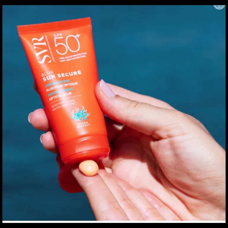 Sun Secure Blur Crema Mousse sin Permfume SPF50+