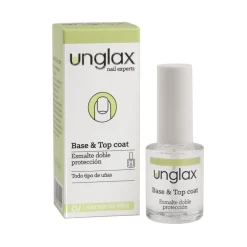 Unglax Base & Top Coat Esmalte Doble Protección