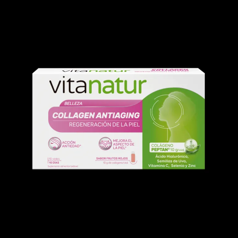 VITANATUR COLLAGEN ANTIAGING 10 VIALES