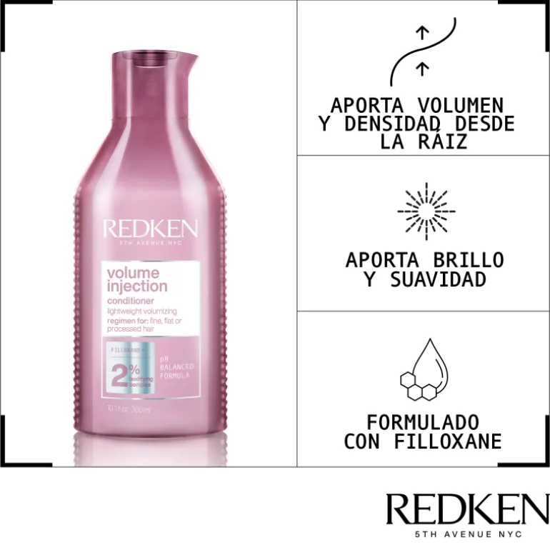 VOLUME INJECTION ACONDICIONADOR 300ML