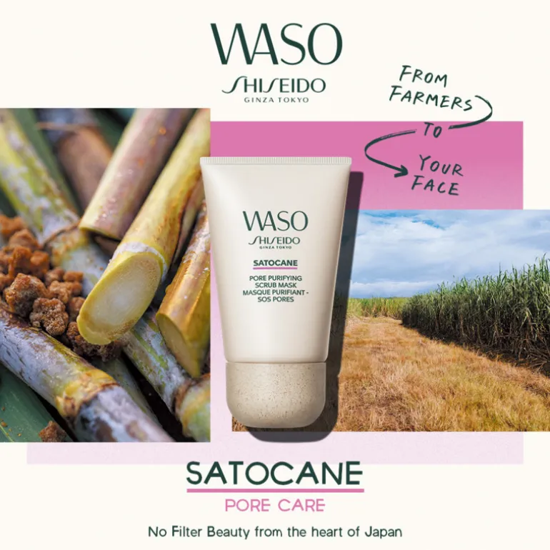 Waso Satocane Purifying Scrub Mask 80 ml
